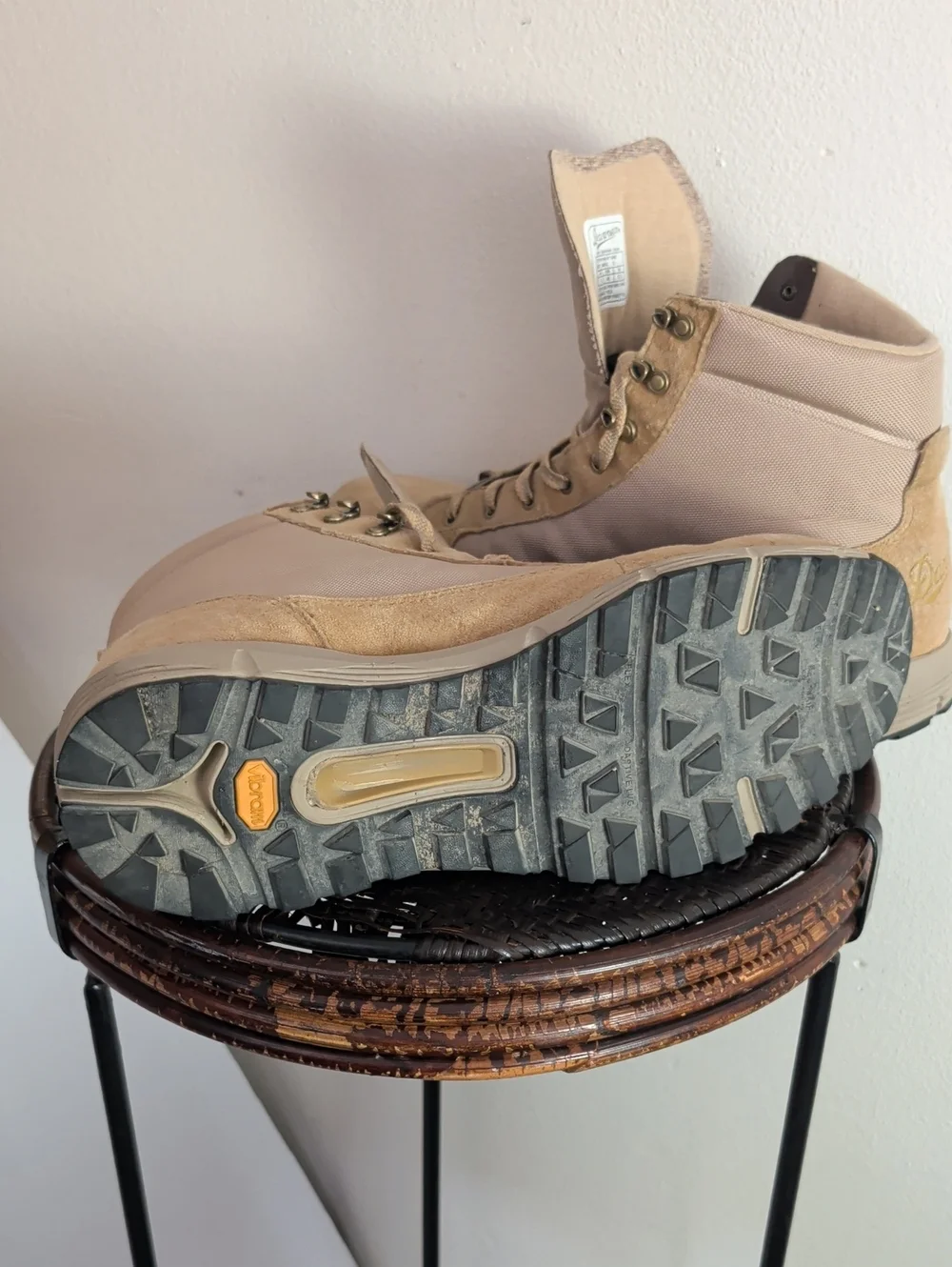 Danner Men’s Explorer 650 6” Khaki Waterproof Boots Size 13
